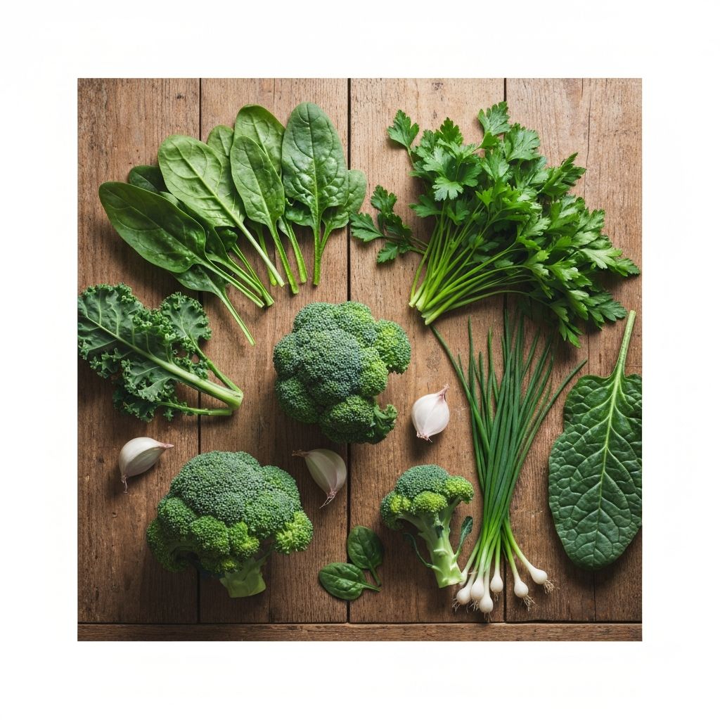 Fresh vegetables and herbs representing nature's role in wellness